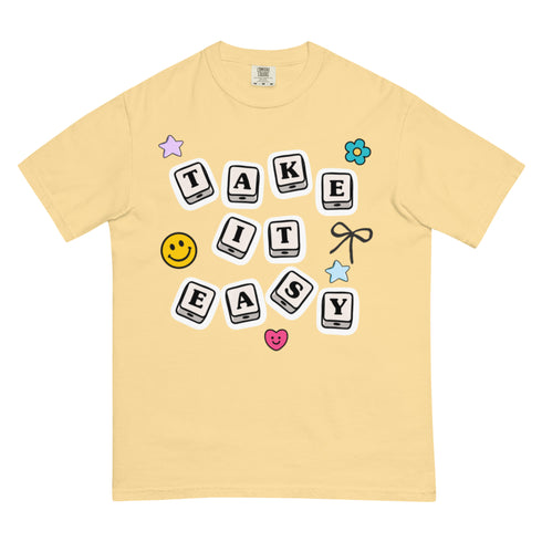 Take it Easy Charms Comfort Colors