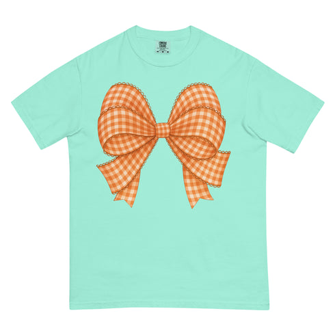 Plaid Fall Bow Shirt