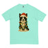 Christmas Dog Border Collie Comfort Colors Shirt