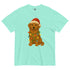 Christmas Golden Retriever Comfort Colors Shirt