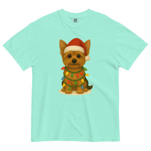 Christmas Blonde Yorkie Shirt