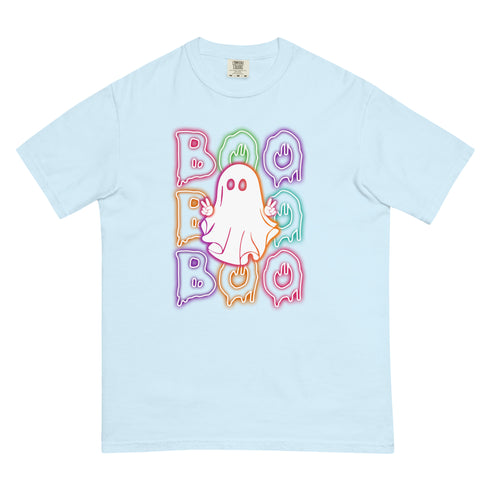 Neon Boo Comfort Colors Graphic Shirt