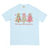 Merry Christmas Trees Retro Pink