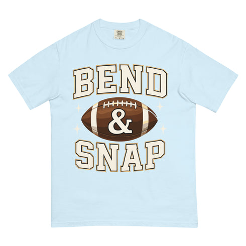 Bend and Snap Football Graphic Shirt