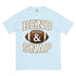 Bend and Snap Football Graphic Shirt