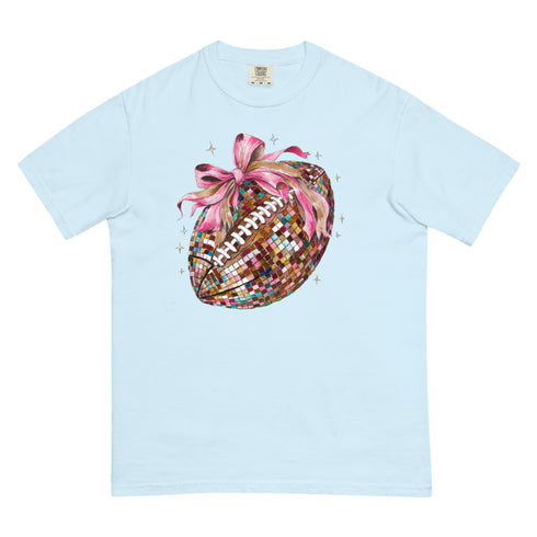 Disco Football Comfort Colors Shirt