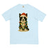 Christmas Dog Border Collie Comfort Colors Shirt