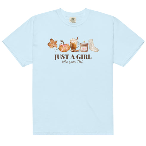 Just a Girl Who Loves Fall Shirt