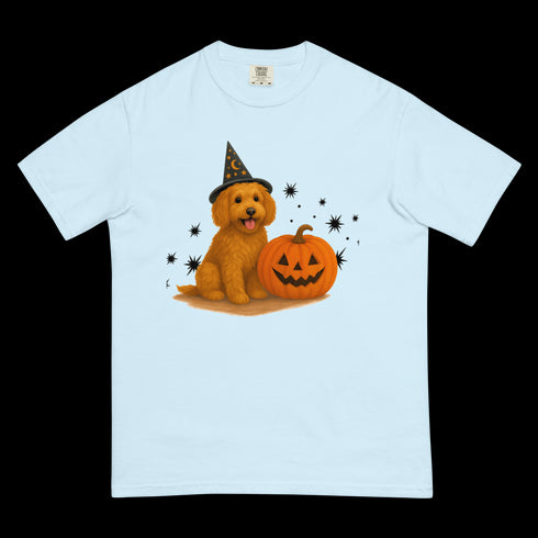 Golden Doodle Halloween Witchy Dogs Shirt