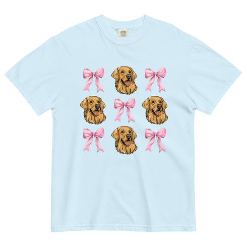 Golden Retriever with bows Shirt