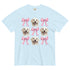 White Golden Retriever with bows Shirt