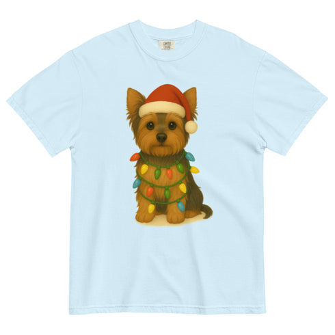 Christmas Yorkie Comfort Colors Shirt