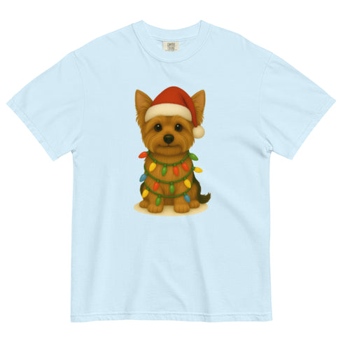 Christmas Blonde Yorkie Shirt