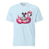 Dalmatian Flamingo Float Dog Shirt