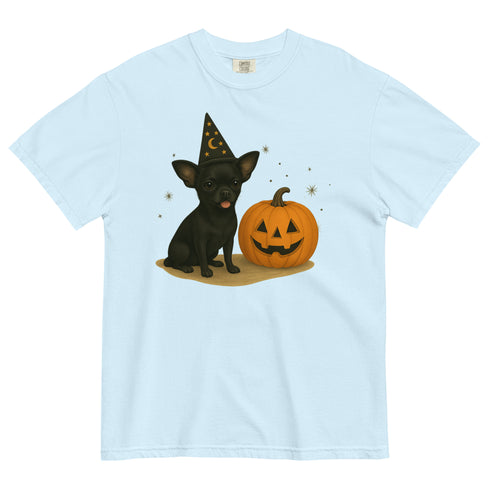 Black Chihuahua Halloween Witchy Dogs Shirt
