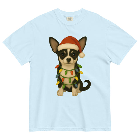 Christmas Black and White chihuahua Shirt