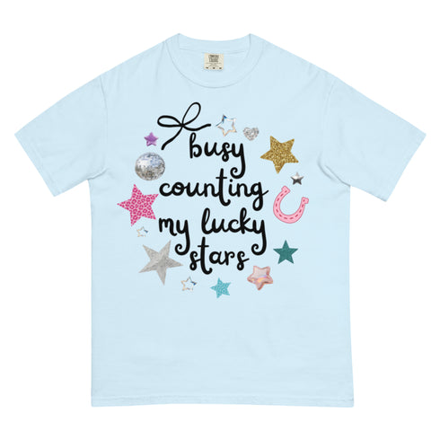 Counting My Lucky Stars Comfort Colors Shirt