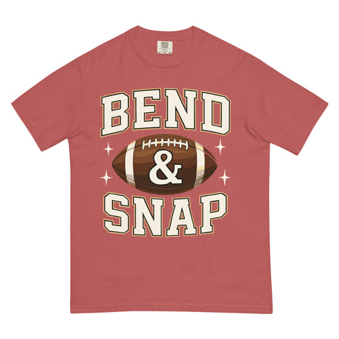 Bend and Snap Football Graphic Shirt