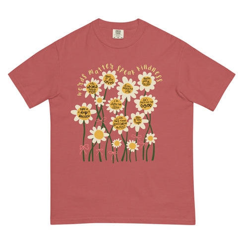 Speak Kindness Words Matter Graphic Shirt