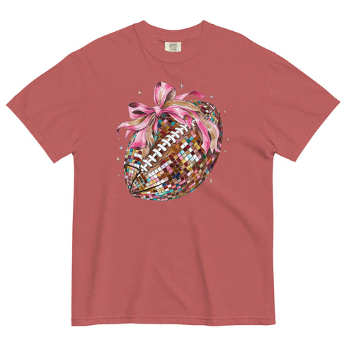 Disco Football Comfort Colors Shirt