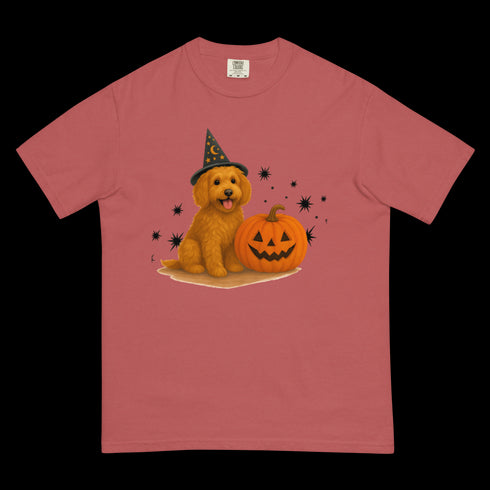 Golden Doodle Halloween Witchy Dogs Shirt