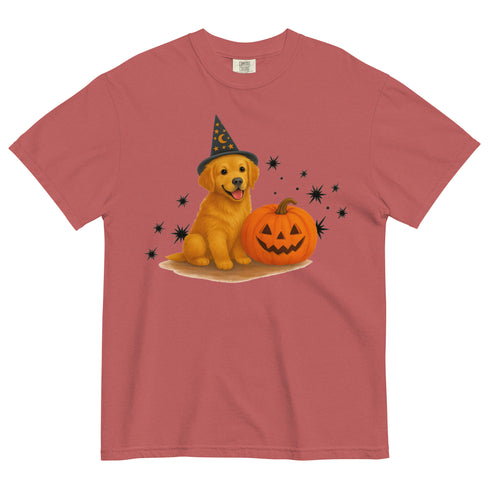 Golden Retriever Halloween Witchy Dogs Shirt
