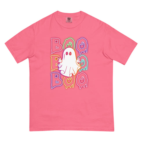 Neon Boo Comfort Colors Graphic Shirt