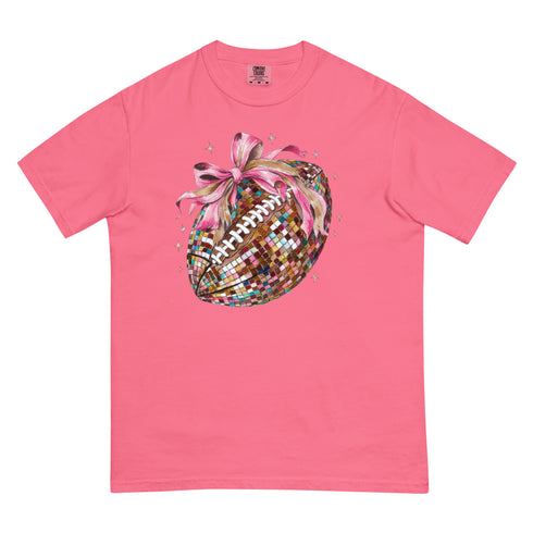 Disco Football Comfort Colors Shirt