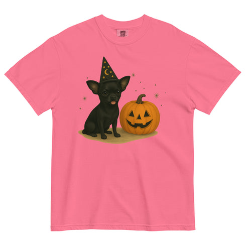 Black Chihuahua Halloween Witchy Dogs Shirt