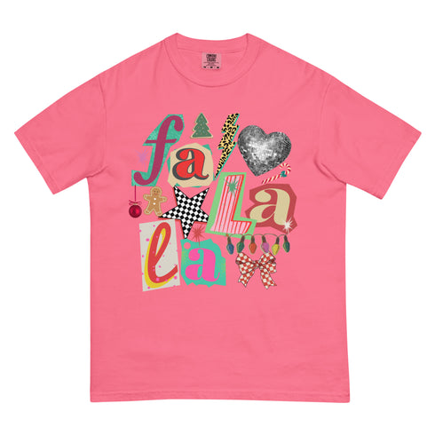 Fa La La Preppy Y2K Comfort Colors Graphic