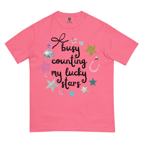 Counting My Lucky Stars Comfort Colors Shirt