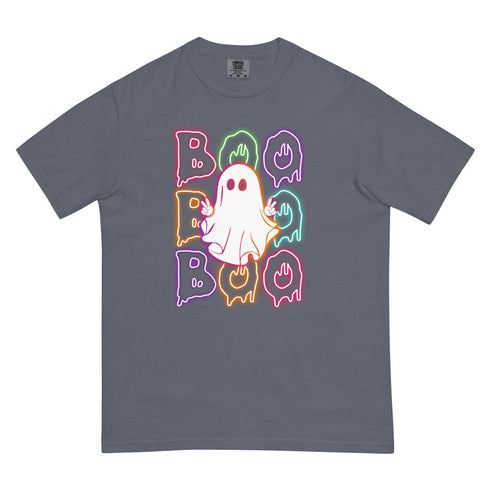 Neon Boo Comfort Colors Graphic Shirt