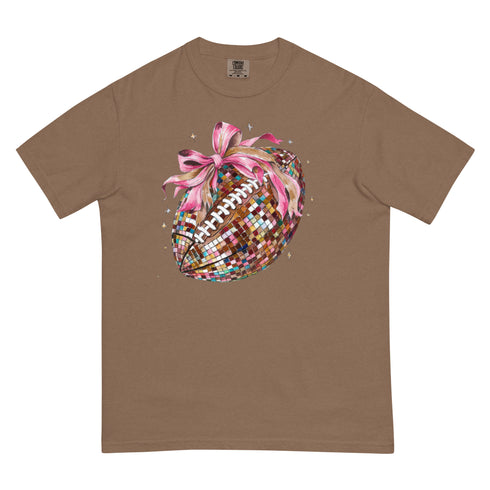 Disco Football Comfort Colors Shirt