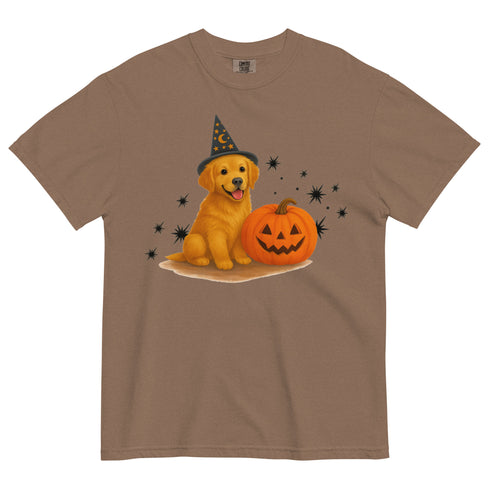 Golden Retriever Halloween Witchy Dogs Shirt