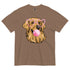Bubblegum Golden Retriever Shirt