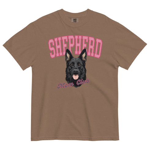 Black German Shepherd Mom Club Shirt