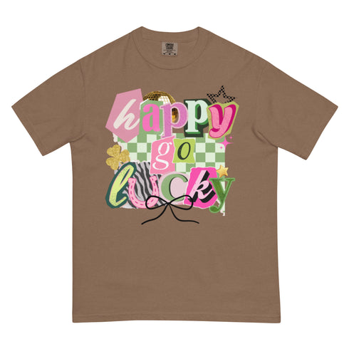 Happy Go Lucky Preppy Comfort Colors