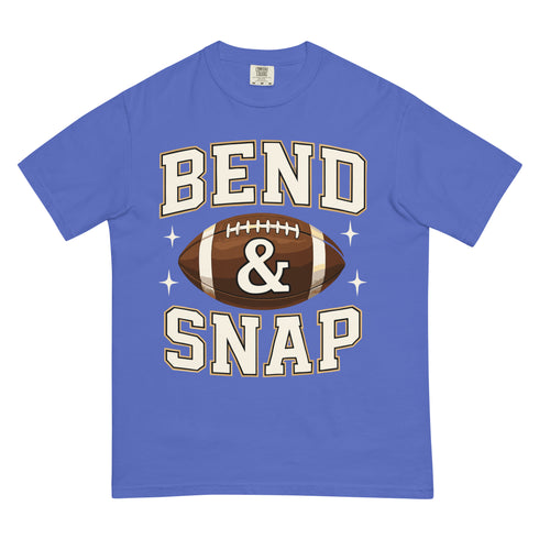Bend and Snap Football Graphic Shirt