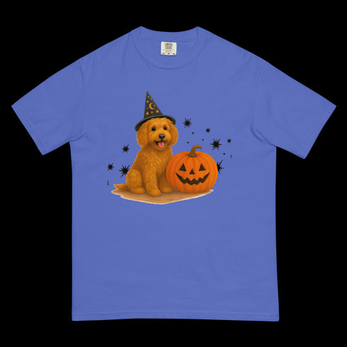 Golden Doodle Halloween Witchy Dogs Shirt
