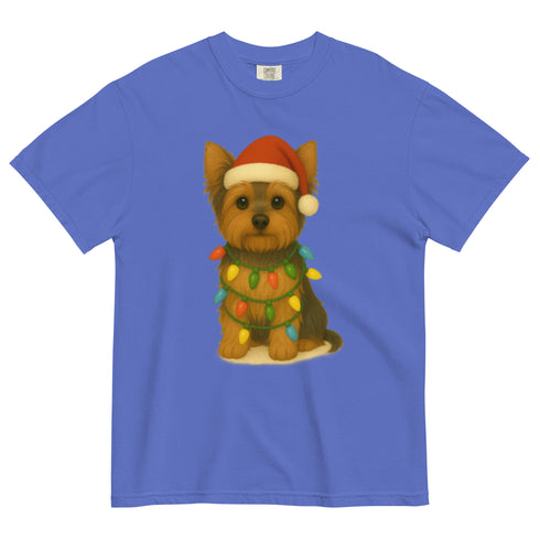 Christmas Yorkie Comfort Colors Shirt