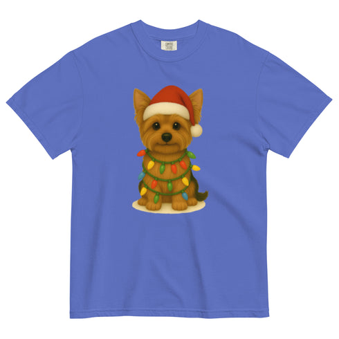 Christmas Blonde Yorkie Shirt