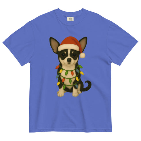 Christmas Black and White chihuahua Shirt