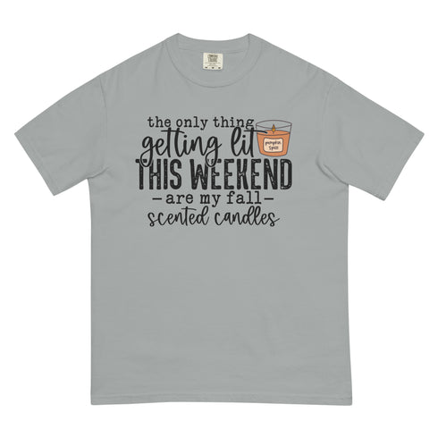 Getting Lit Fall Candles Shirt