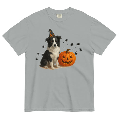 Border Collie Halloween Witchy Dogs Shirt