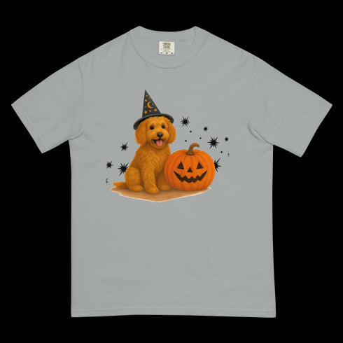 Golden Doodle Halloween Witchy Dogs Shirt