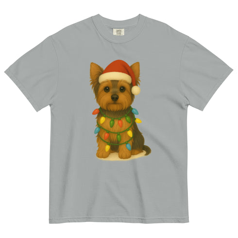 Christmas Yorkie Comfort Colors Shirt