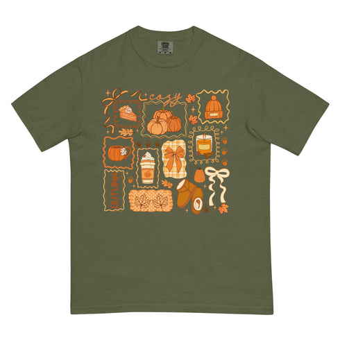 Cozy Season Fall Doodles Shirt
