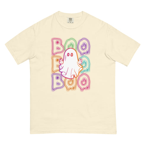 Neon Boo Comfort Colors Graphic Shirt