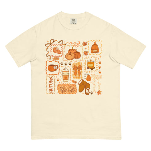Cozy Season Fall Doodles Shirt