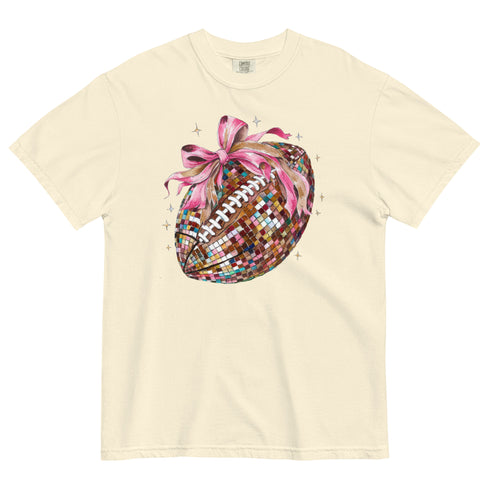 Disco Football Comfort Colors Shirt